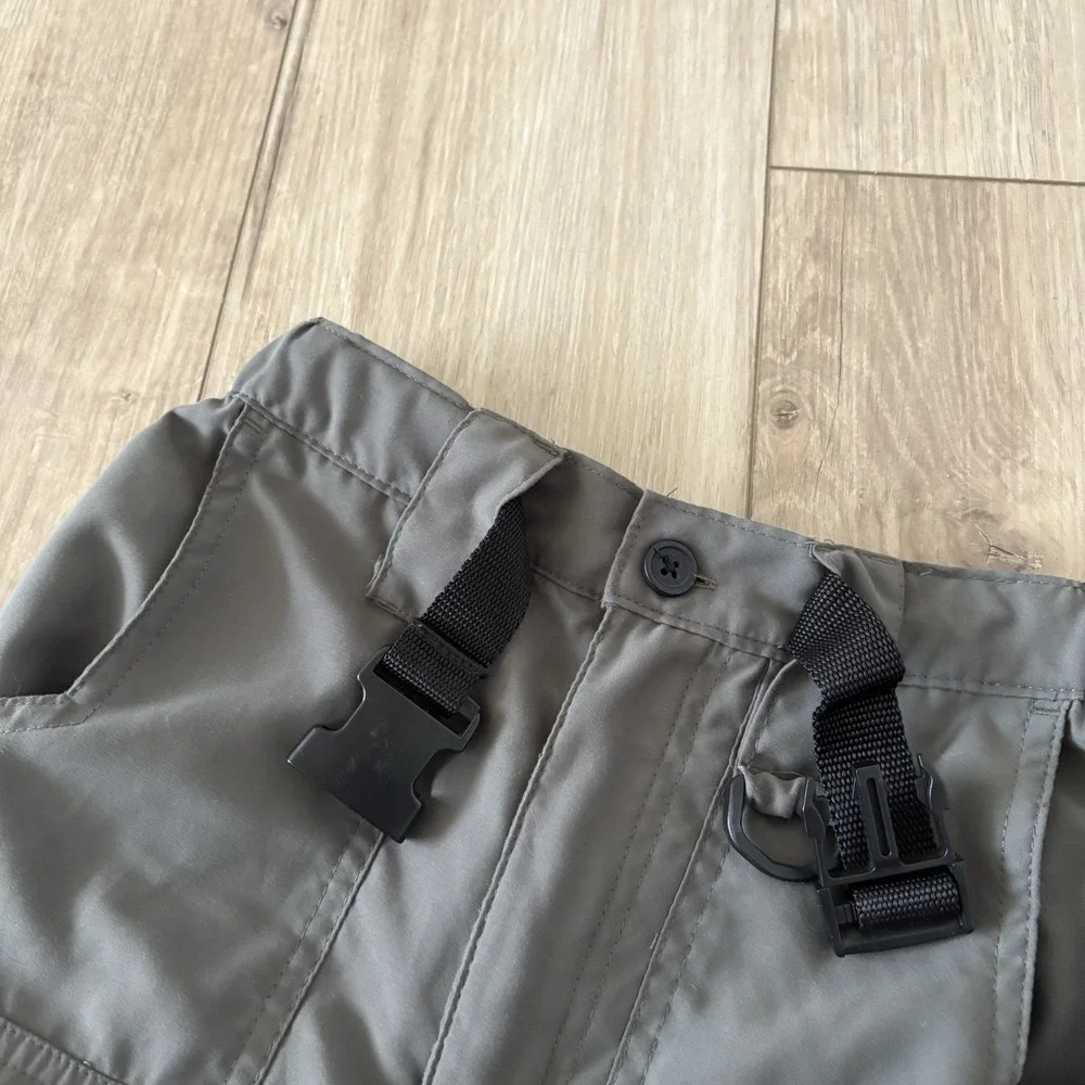 Boy Scouts Of America Switchbacks Pants Small Green Uniform Zip Off‎ Cargo Hike